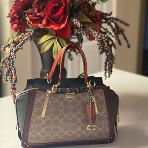 Coach Color Block Satchel